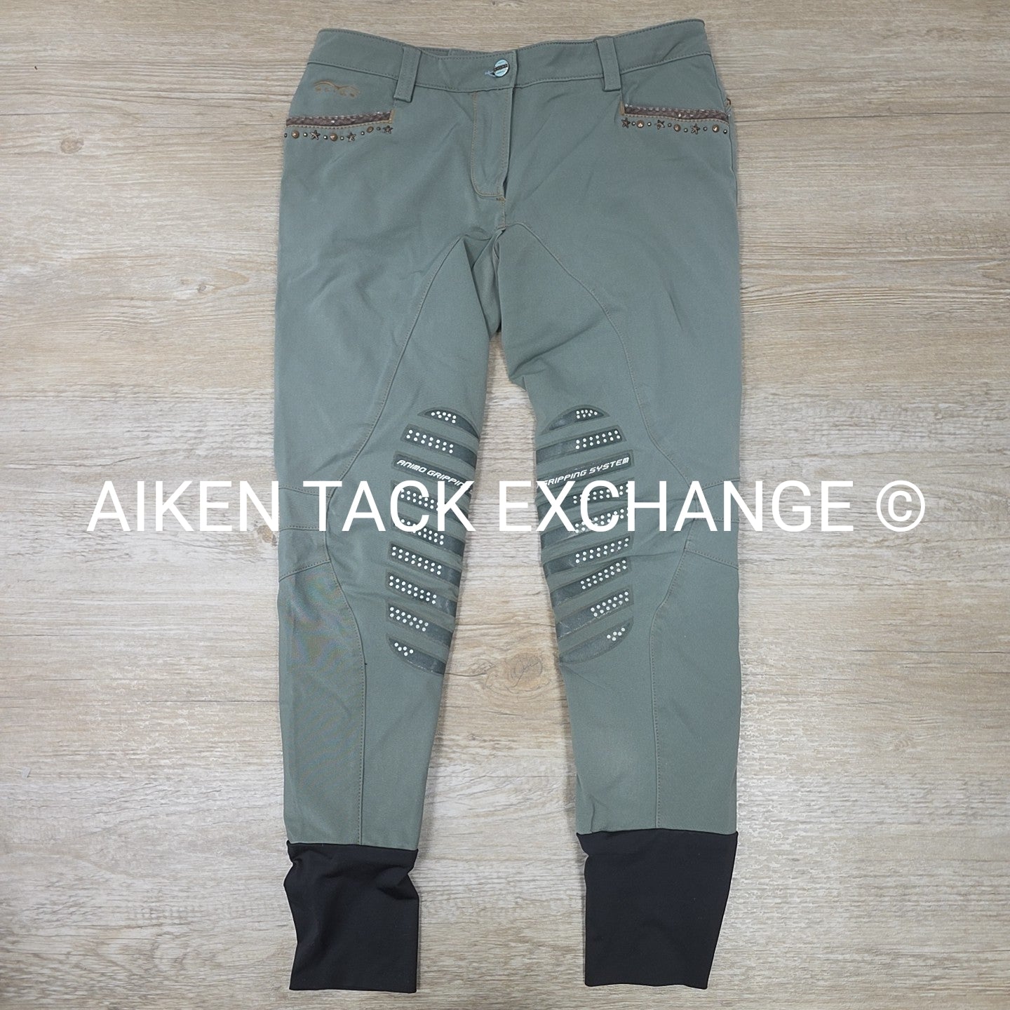 Animo Silicone Grip Knee Patch Breeches, Limited Edition, Size 30