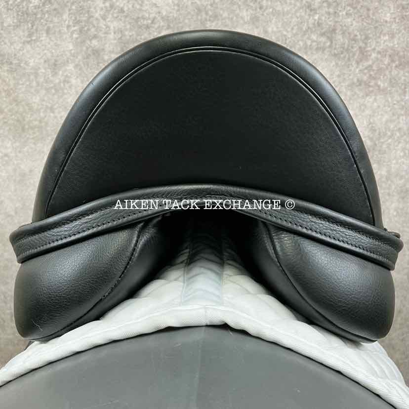 2024 Envy by Custom Saddlery Motion Monoflap Dressage Saddle, 17.5" Seat, Adjustable Tree, Wool Flocked Panels