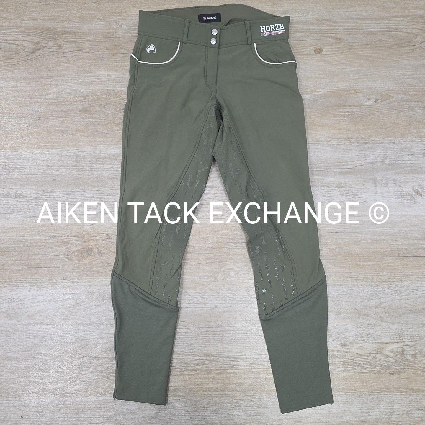 Horze Nordic Performance Silicone Grip Full Seat Breeches, Women's 28