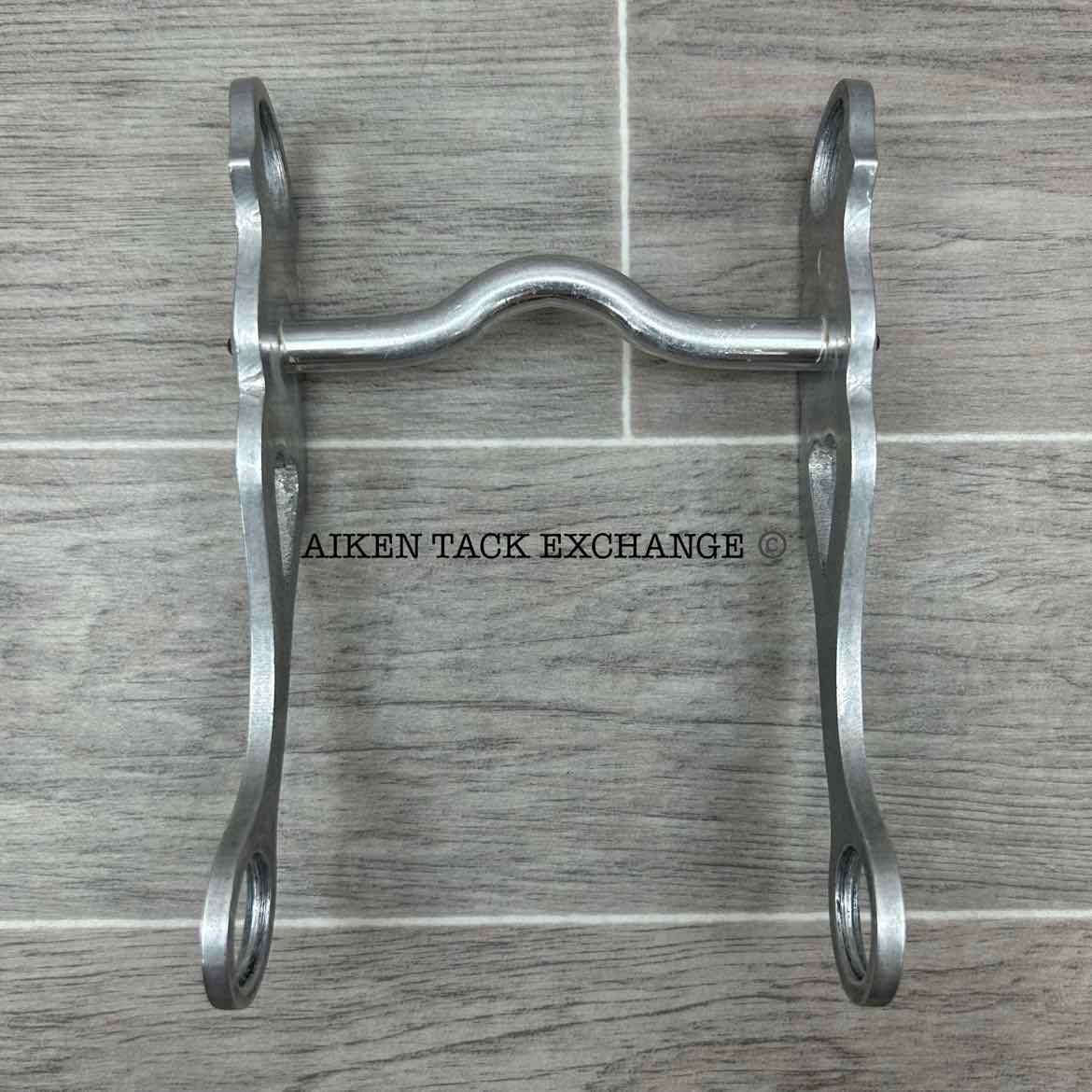 Aluminum Mullen Mouth Western Bit 5'