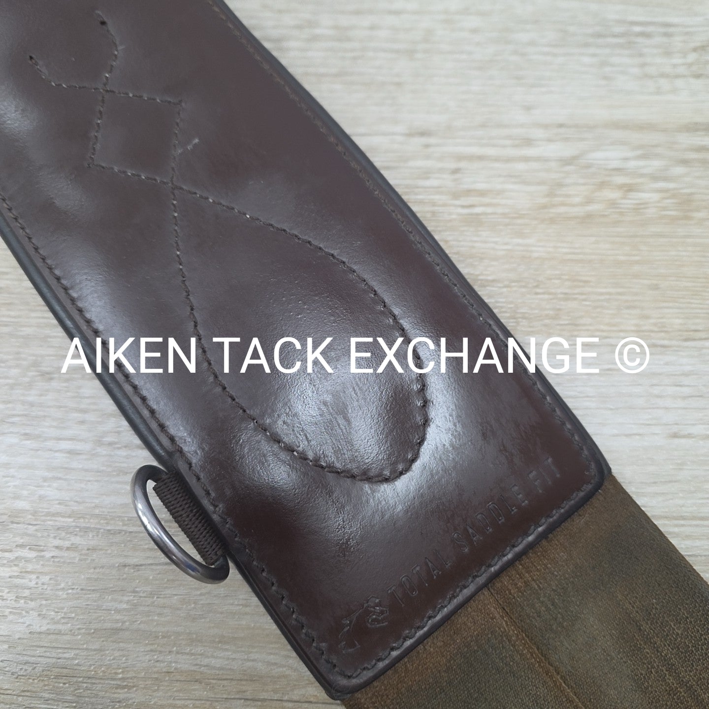 Total Saddle Fit Anatomic Shoulder Relief Girth, Brown, 54"