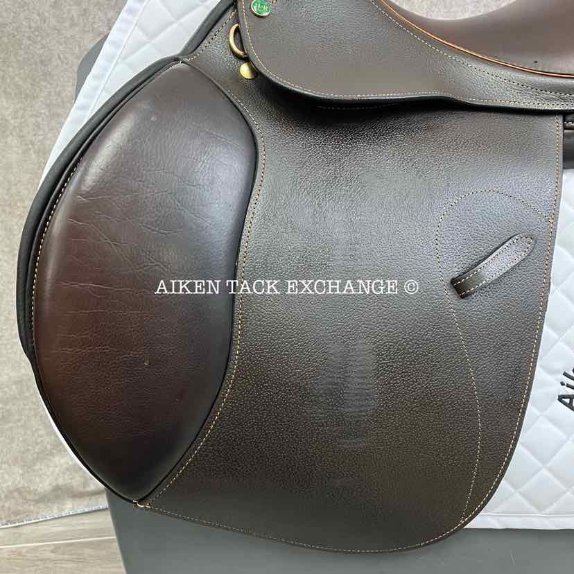 HDR Memor-X Close Contact Jump Saddle, 18.5" Seat, 3.5 Fit - Wide Tree, Foam Panels