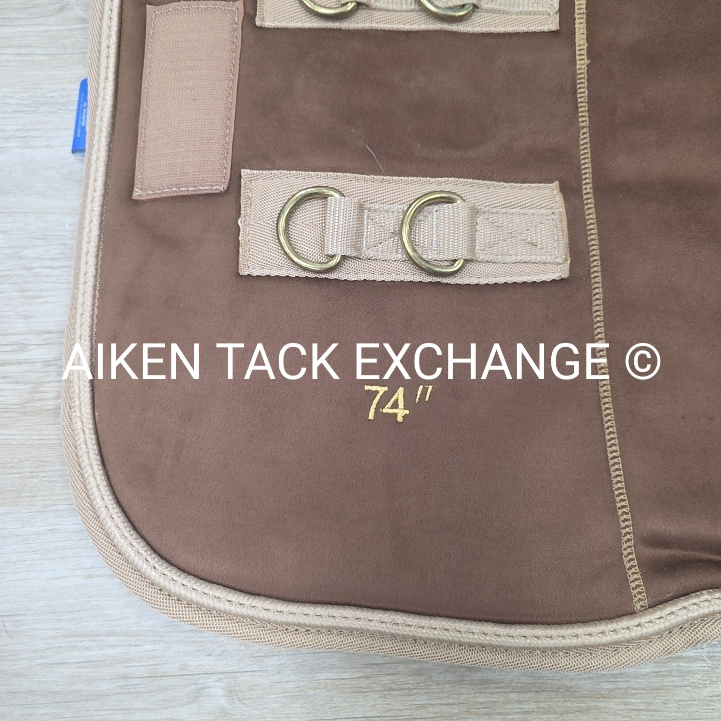 Fenwick Equestrian EquSuede Performance Cooler, Mocha, 74"