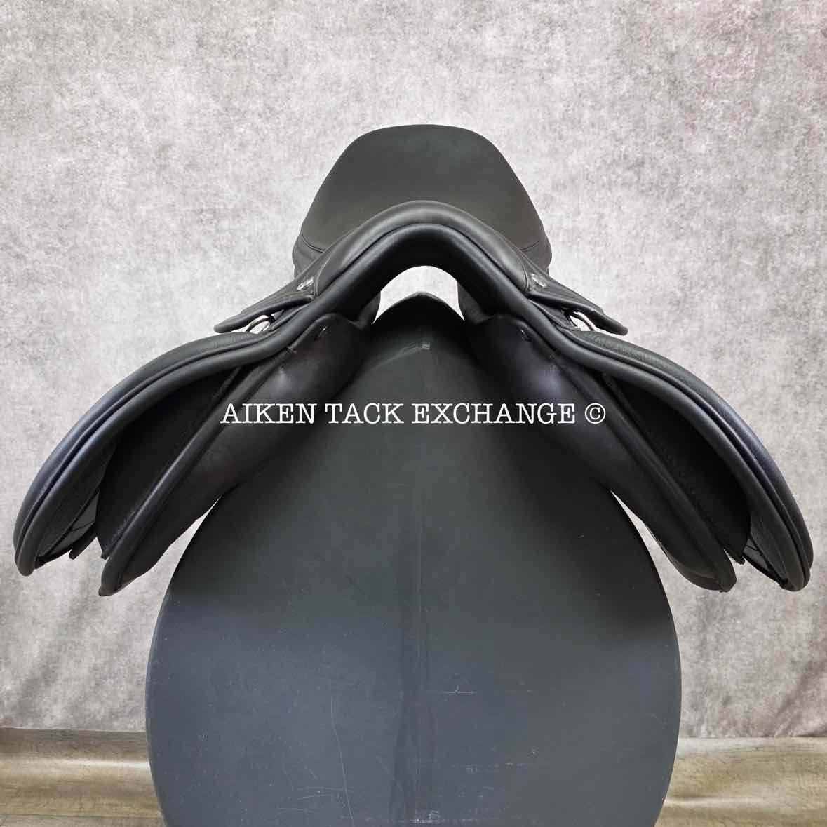 Royal Heritage Merida Youth Close Contact Saddle, 15" Seat, Adjustable Tree - Changeable Gullet, Wool Flocked Panels
