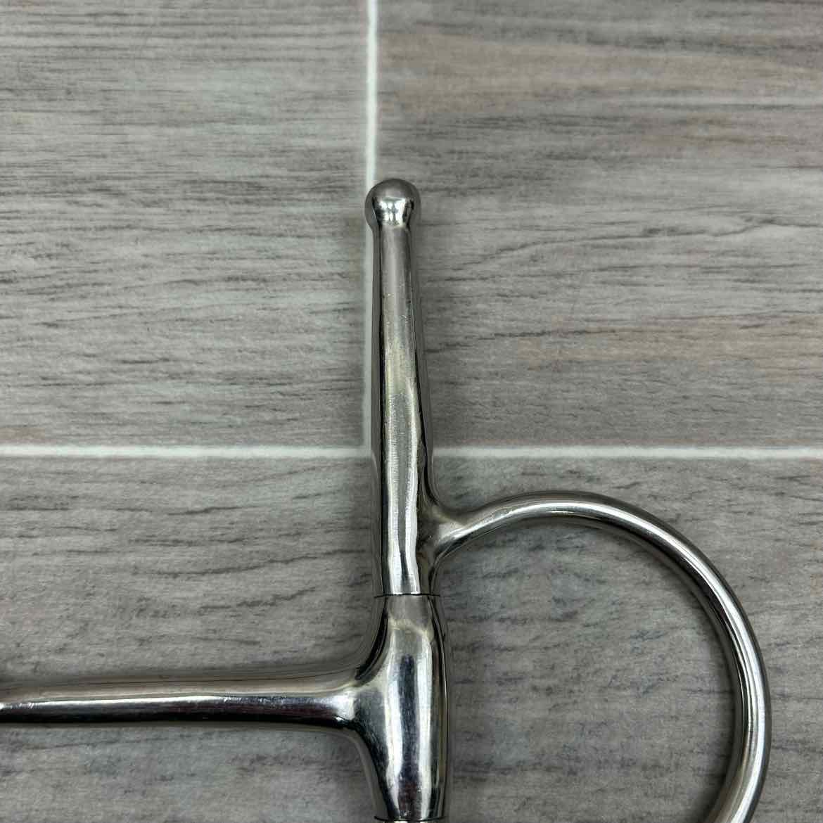 Smucker's Single Joint Large Ring Full Cheek Bit 5.5" (8" Cheeks)