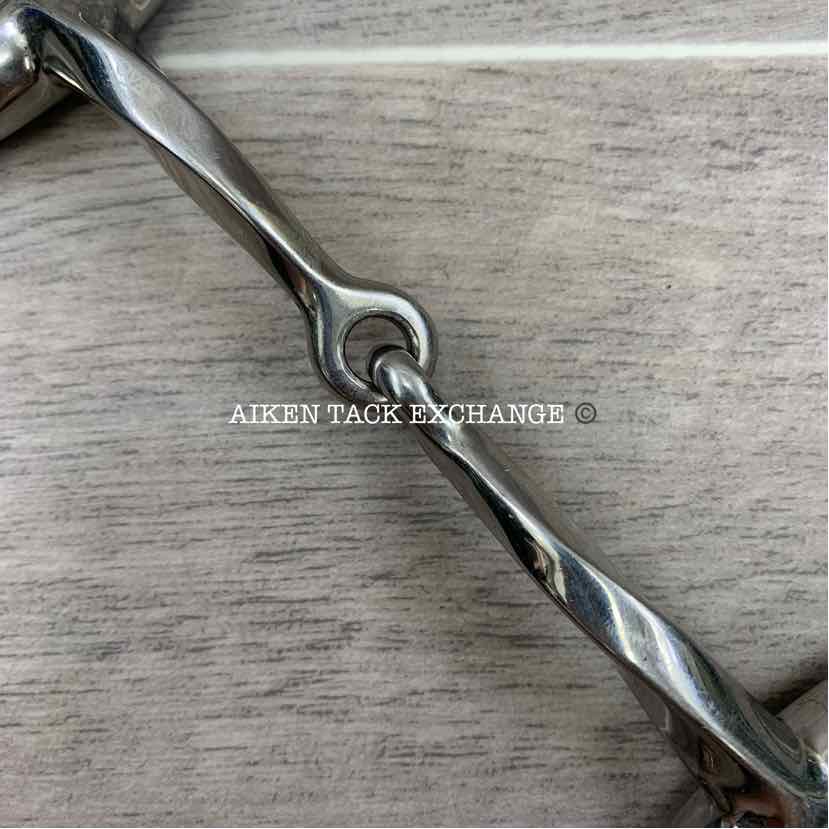 Ovation Curve Twisted Single Joint Eggbutt Bit 5.5"