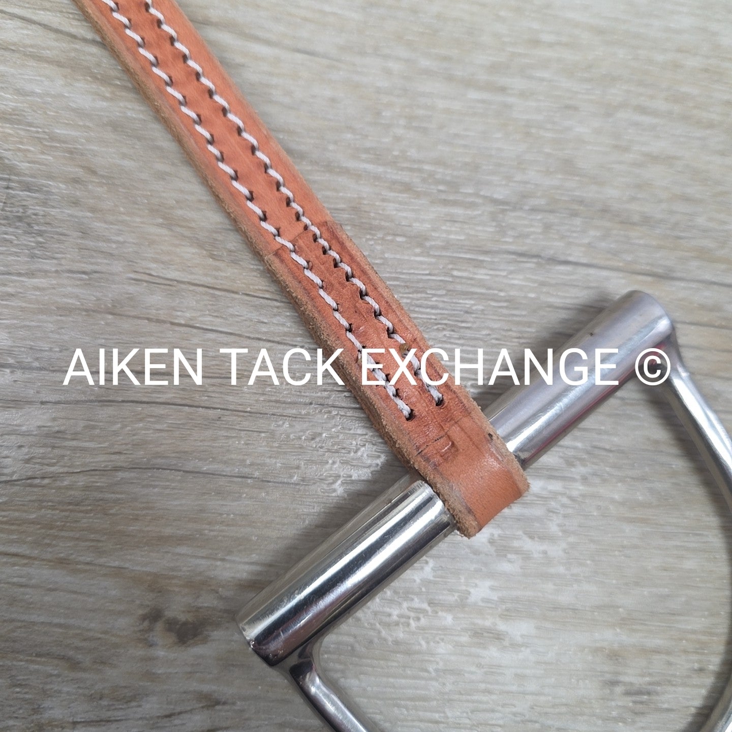 Sweet Billy's Bits Leather Mullen Mouth D Ring Bit 5.75"