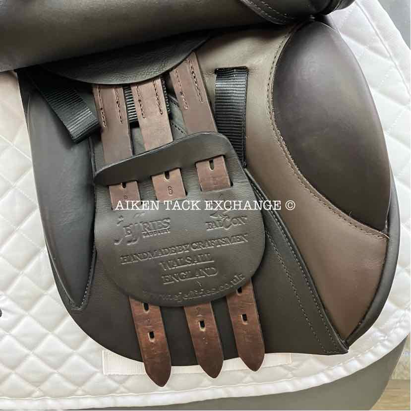 Jeffries Liberty GP All Purpose Saddle, 17.5" Seat, Medium Wide Tree, Wool Flocked Panels