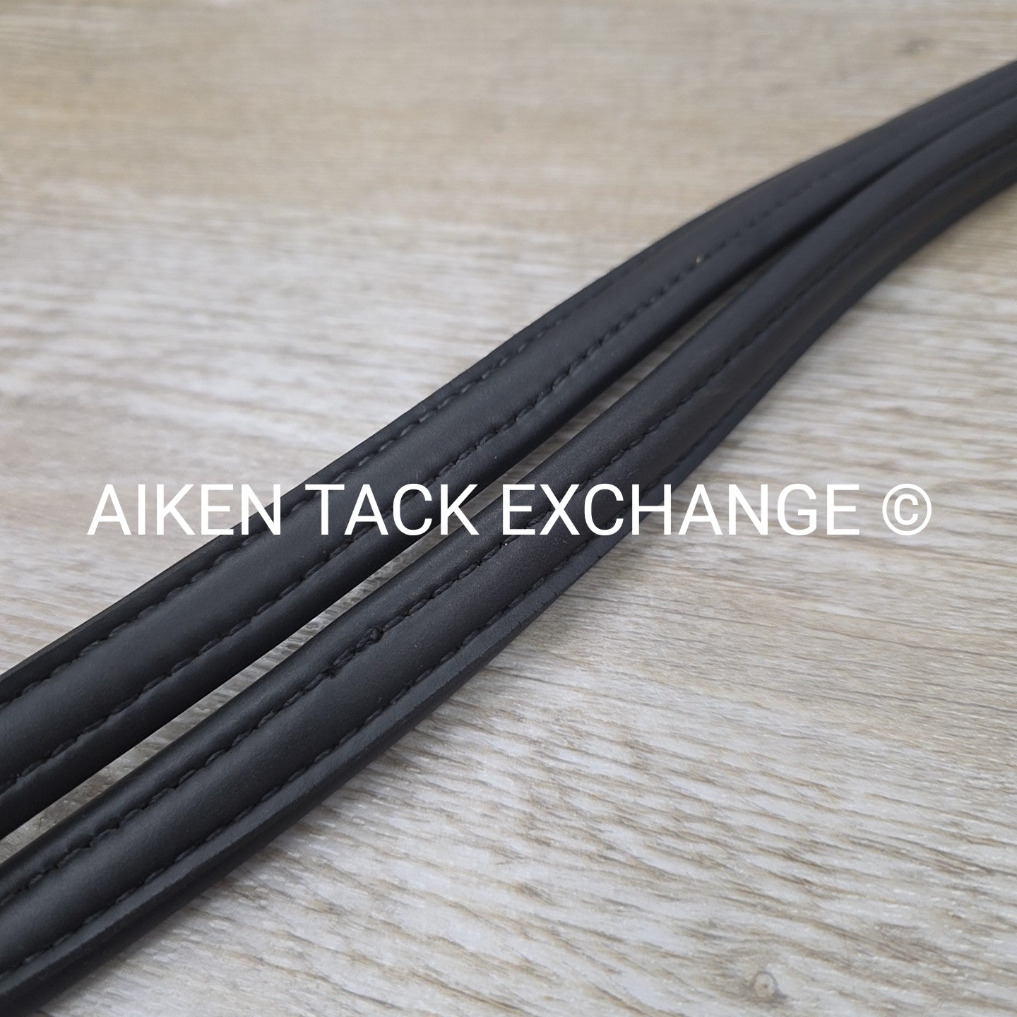 ThinLine Classic Wrapped Reins, Black, Size Full