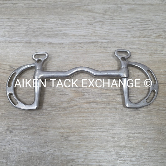 Mullen Mouth Uxeter Kimberwick Bit 5" (No Hooks & Curb Chain)