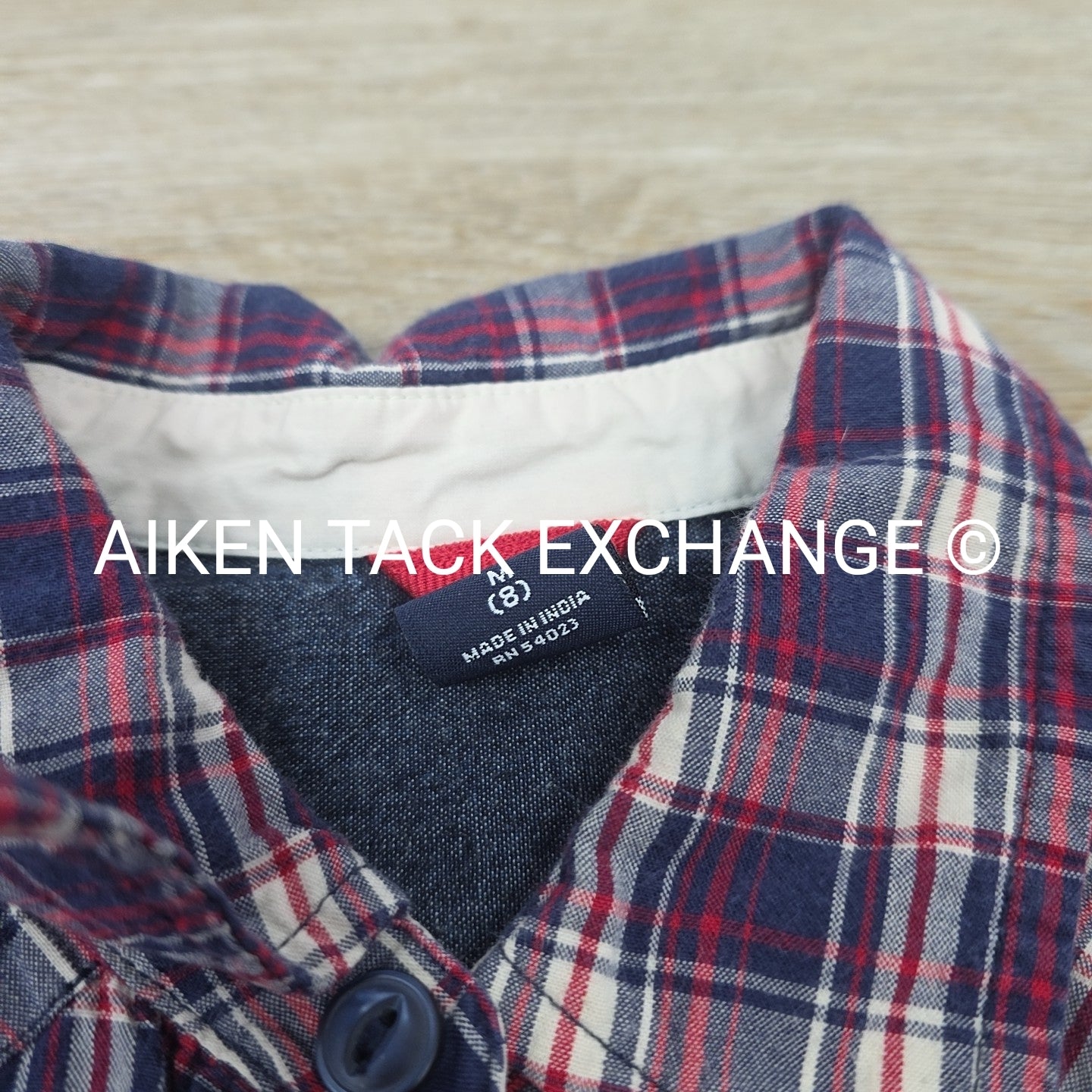 GAP Short Sleeve Button Up Shirt, Size Medium