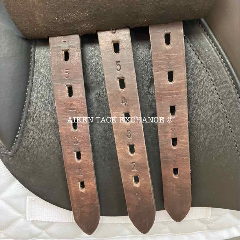 Jeffries Liberty GP All Purpose Saddle, 17.5" Seat, Medium Wide Tree, Wool Flocked Panels