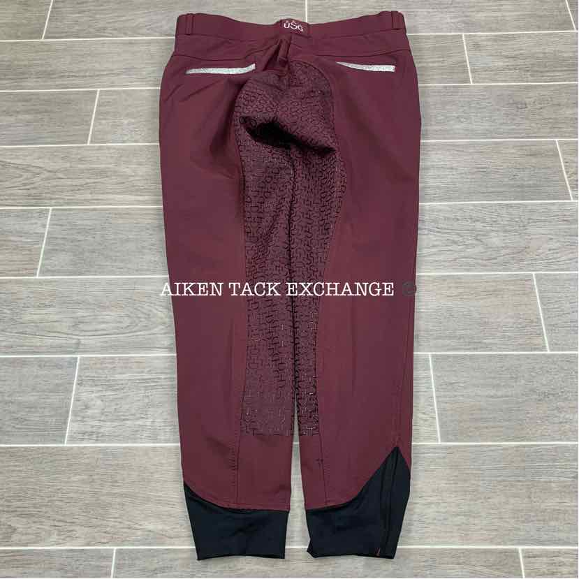 KL Select USG "Meghan" Silicone Full Seat Breeches, Size 32