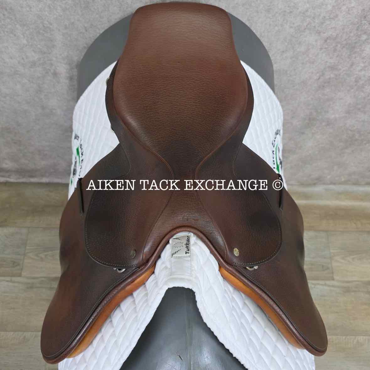 Crosby Miller's Prix Des Nations Close Contact Saddle, 17.5" Seat, Medium Tree, Foam Panels