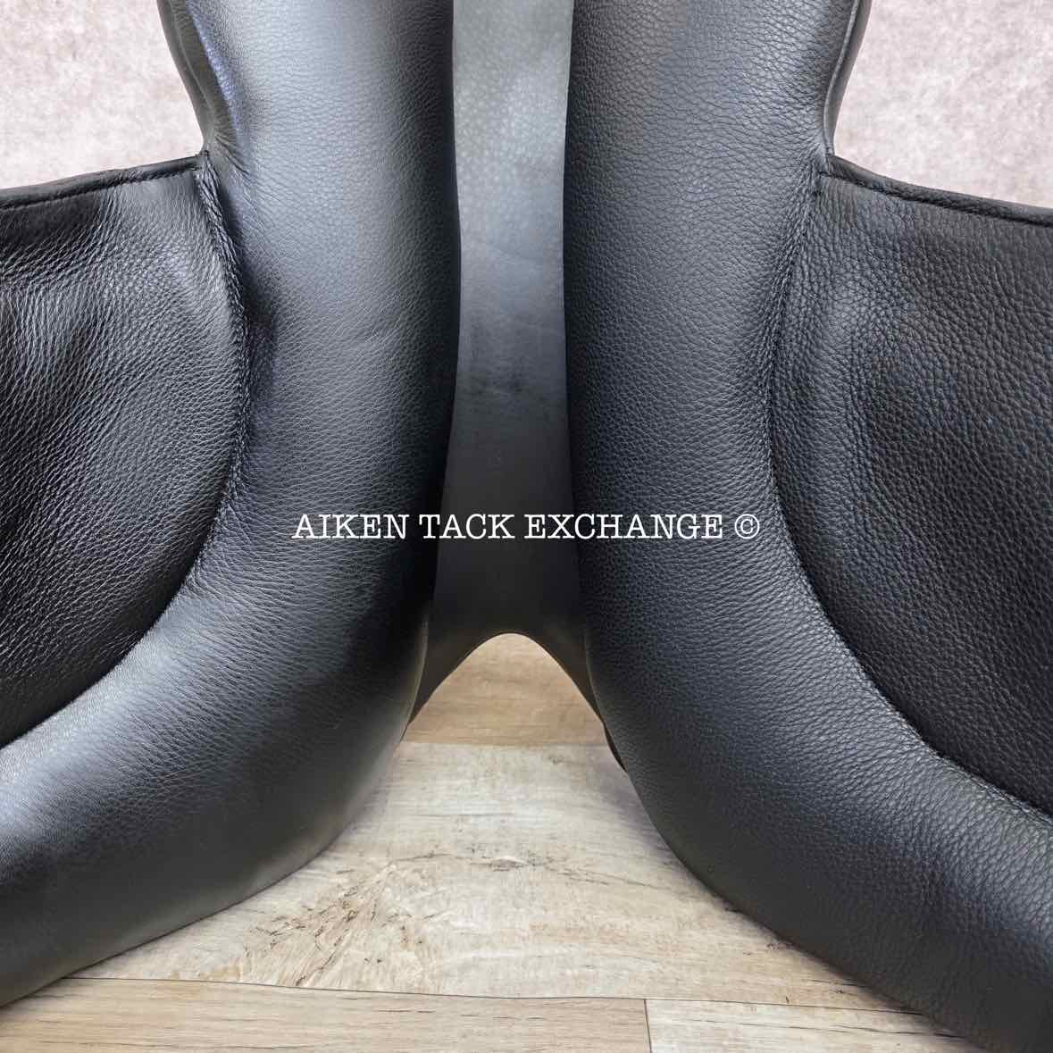 2024 Envy by Custom Saddlery Aurora Monoflap Dressage Saddle, 17.5" Seat, Adjustable Tree, Wool Flocked Panels