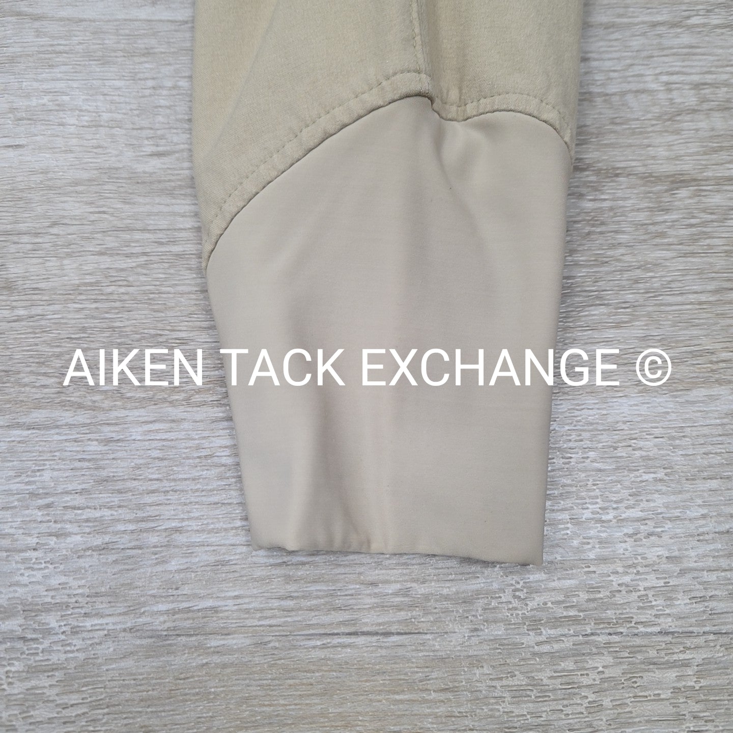 TuffRider Front Zip Knee Patch Breeches, Men's 34