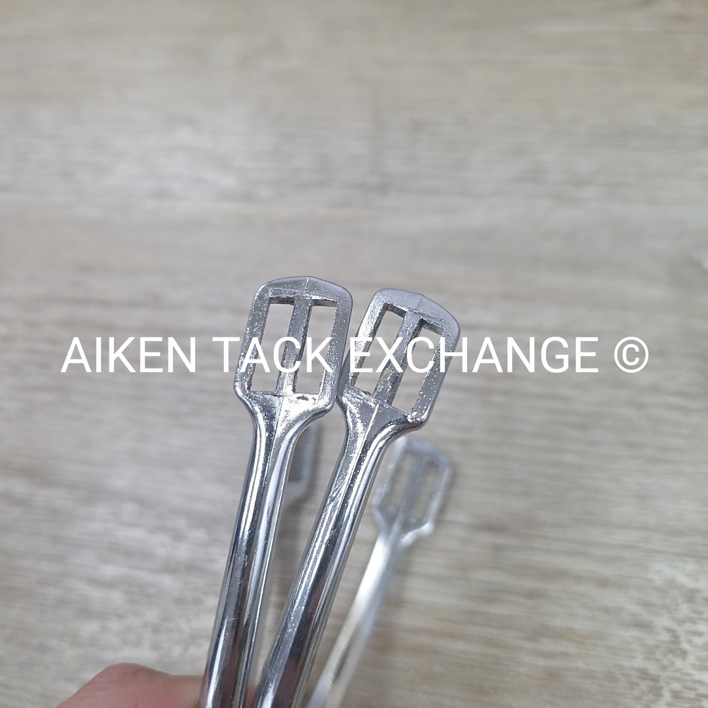 Spurs with Braided Nylon Spur Straps, 15mm