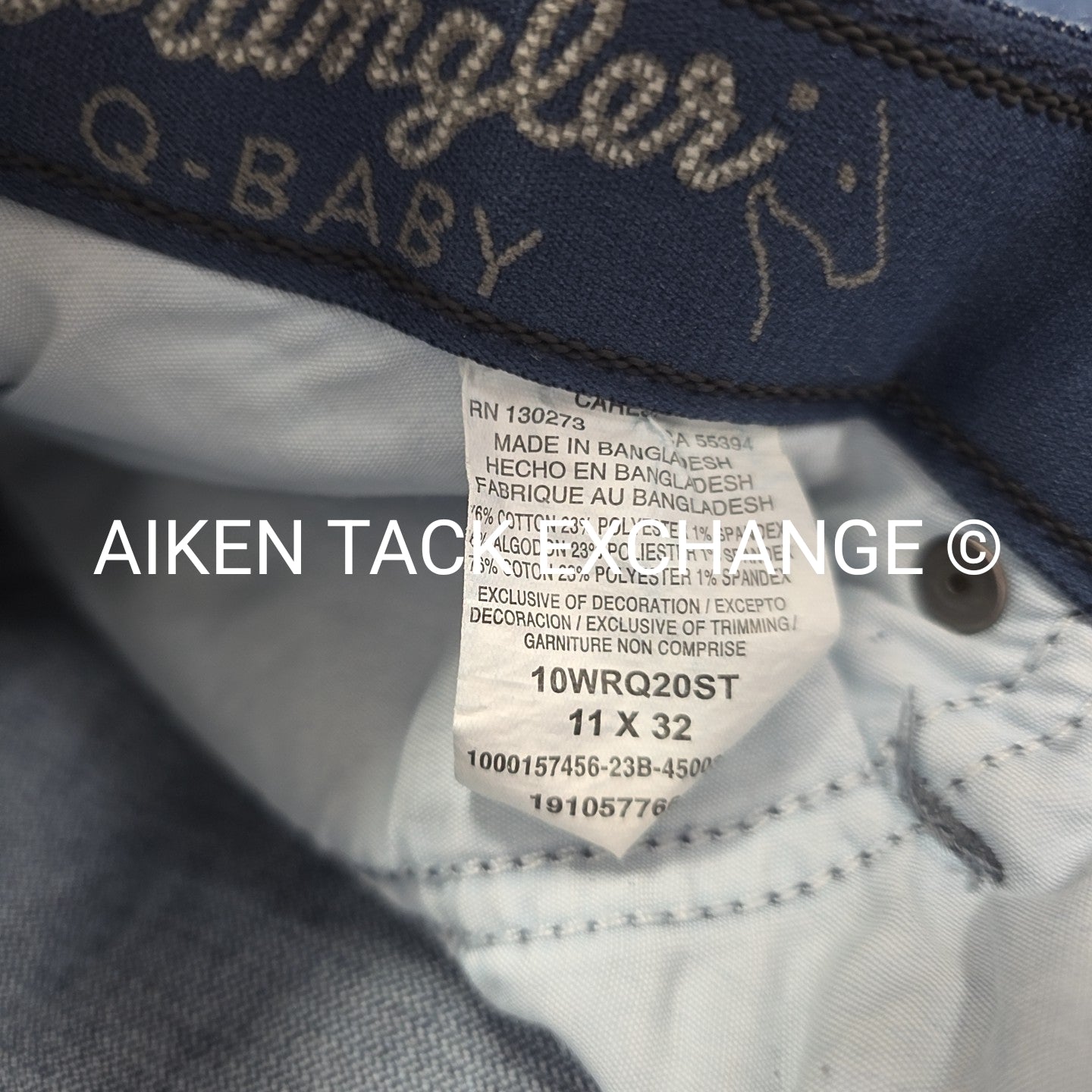 Wrangler Q-baby Ultimate Riding Jeans, Size 32
