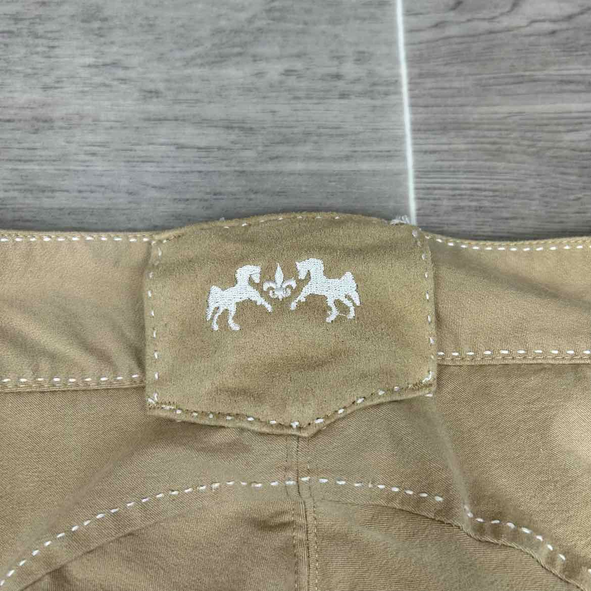 Equine Couture Knee Patch Breeches, Size 28