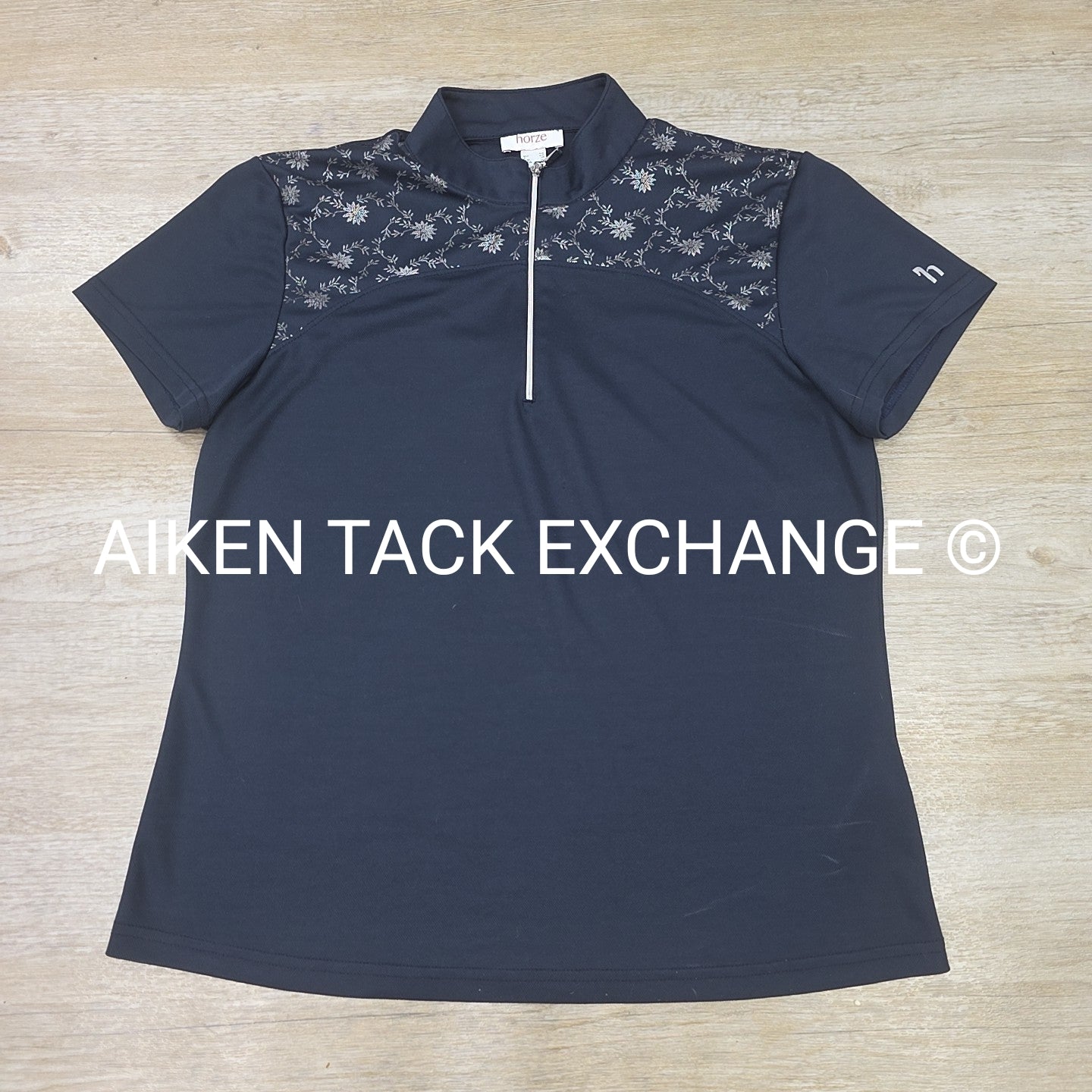 Horze Short Sleeve Top, Size 14