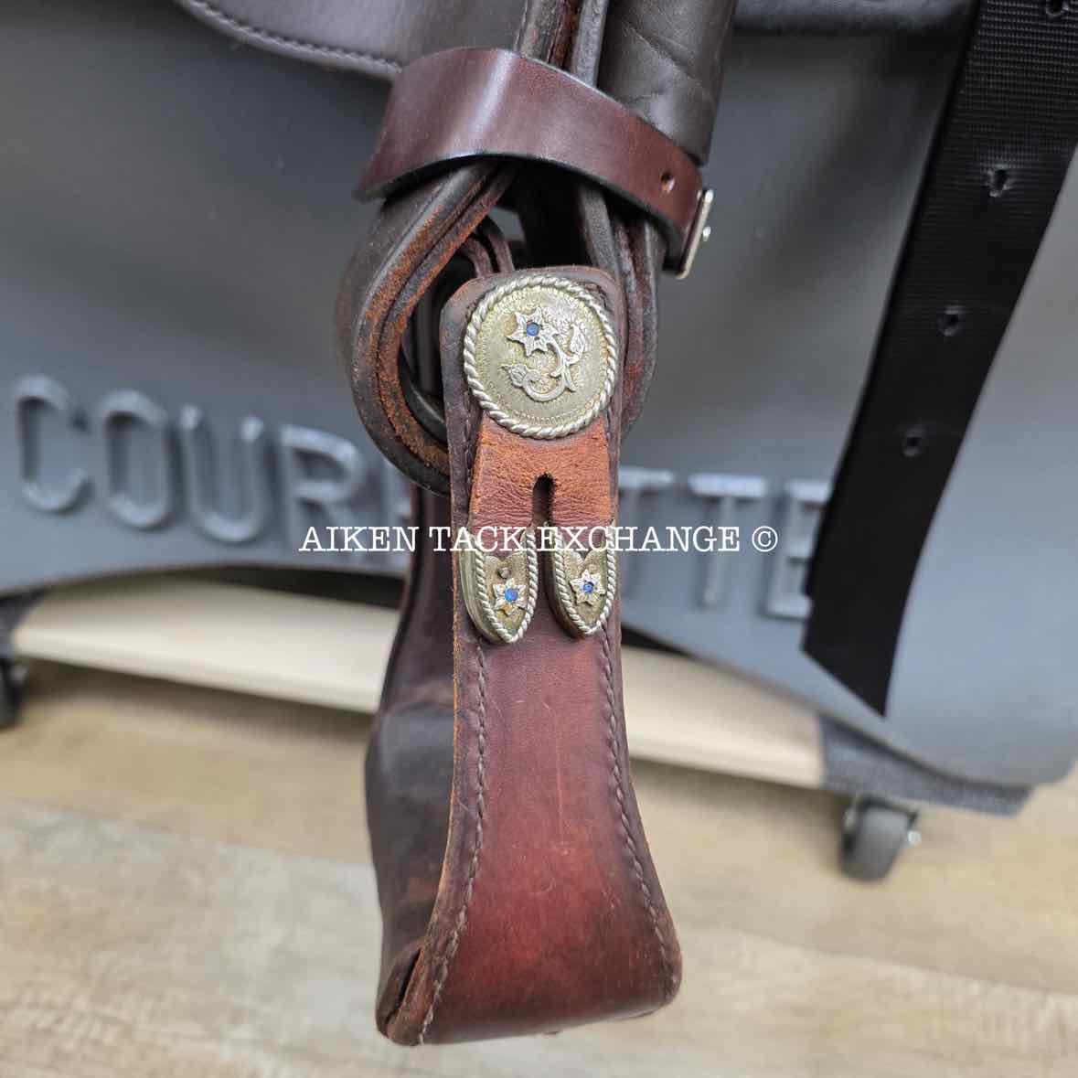 2001 Circle Y 2375 Equitation Western Saddle, 16.5" Seat, Regular Tree - Semi QH Bars