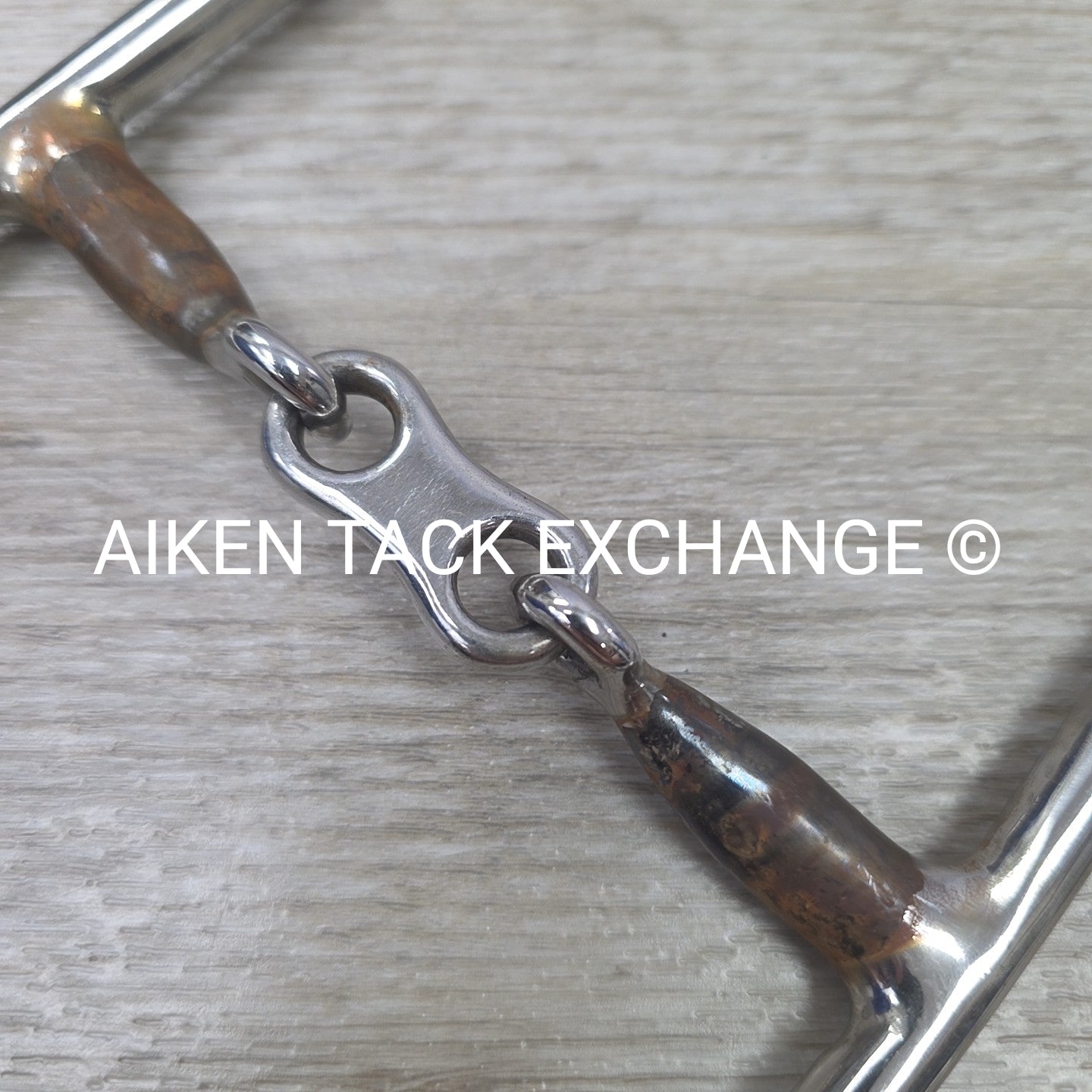 French Link Sweet Iron D Ring Bit 5"