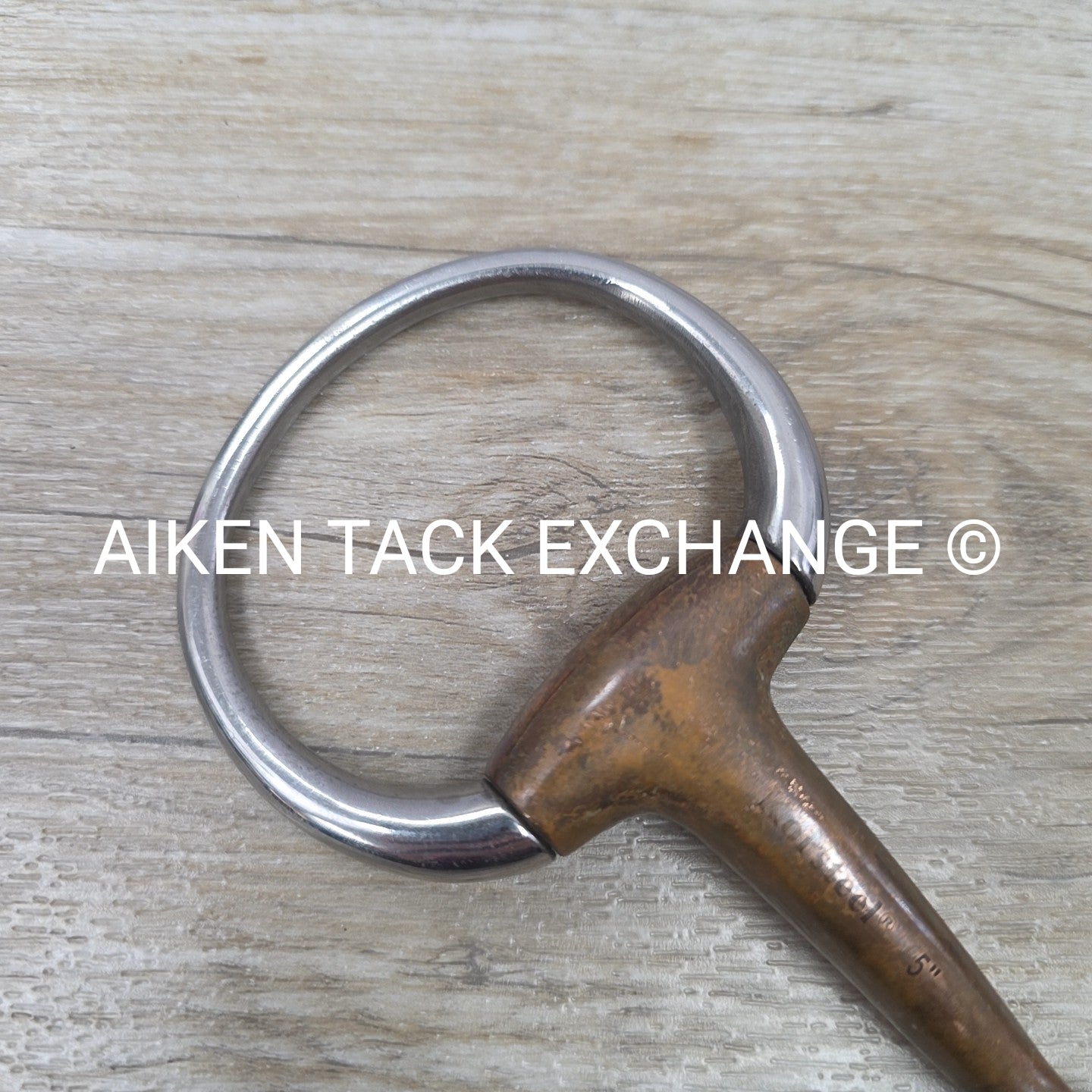 Korsteel Single Joint Copper Eggbutt Bit 5"