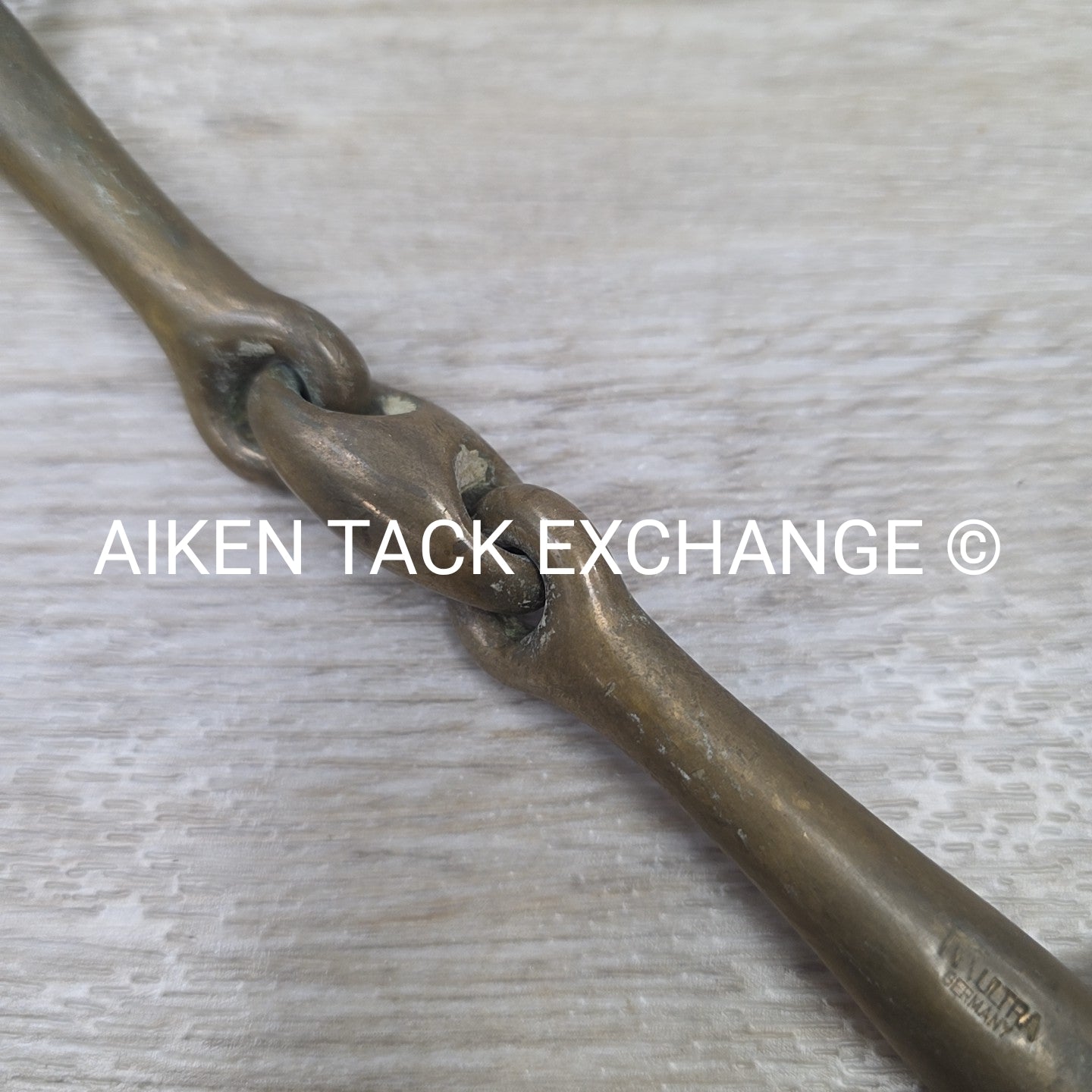 Herm Sprenger KK Ultra Aurgian Double Joint Loose Ring Bradoon Bit 5.5"