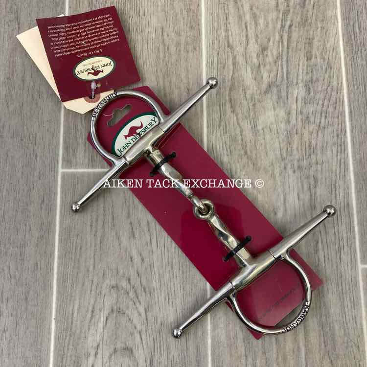 Kangaroo John Dewsbury Single Jointed Slow Twist Full Cheek Bit 4.75"