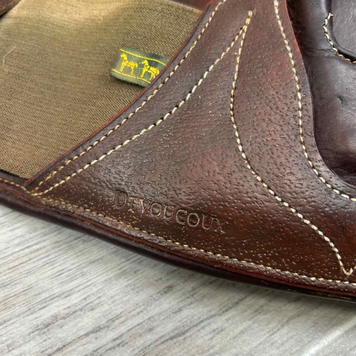 Devoucoux Short Girth, Brown, 20"