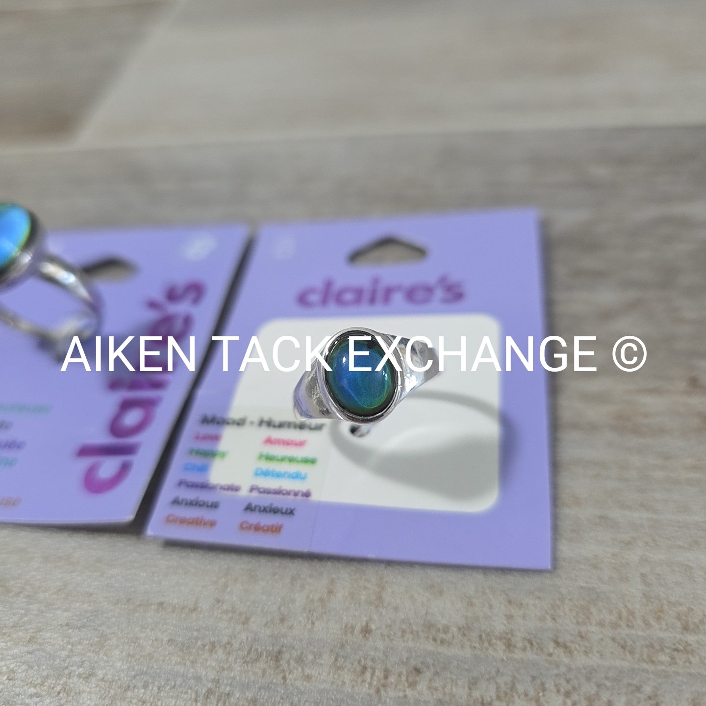 Claire's Mood Rings (2) - Size 8