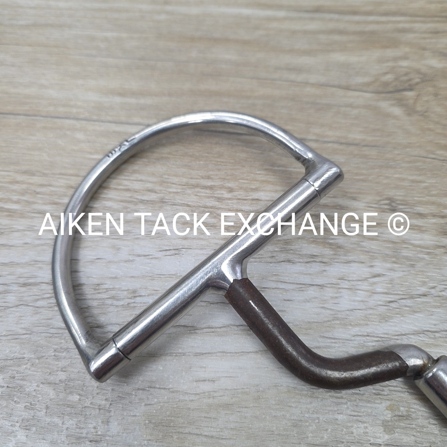 JKS Jay Shuttleworth D Ring Sweet Iron High Port Comfort Mouth Bit 5.25"