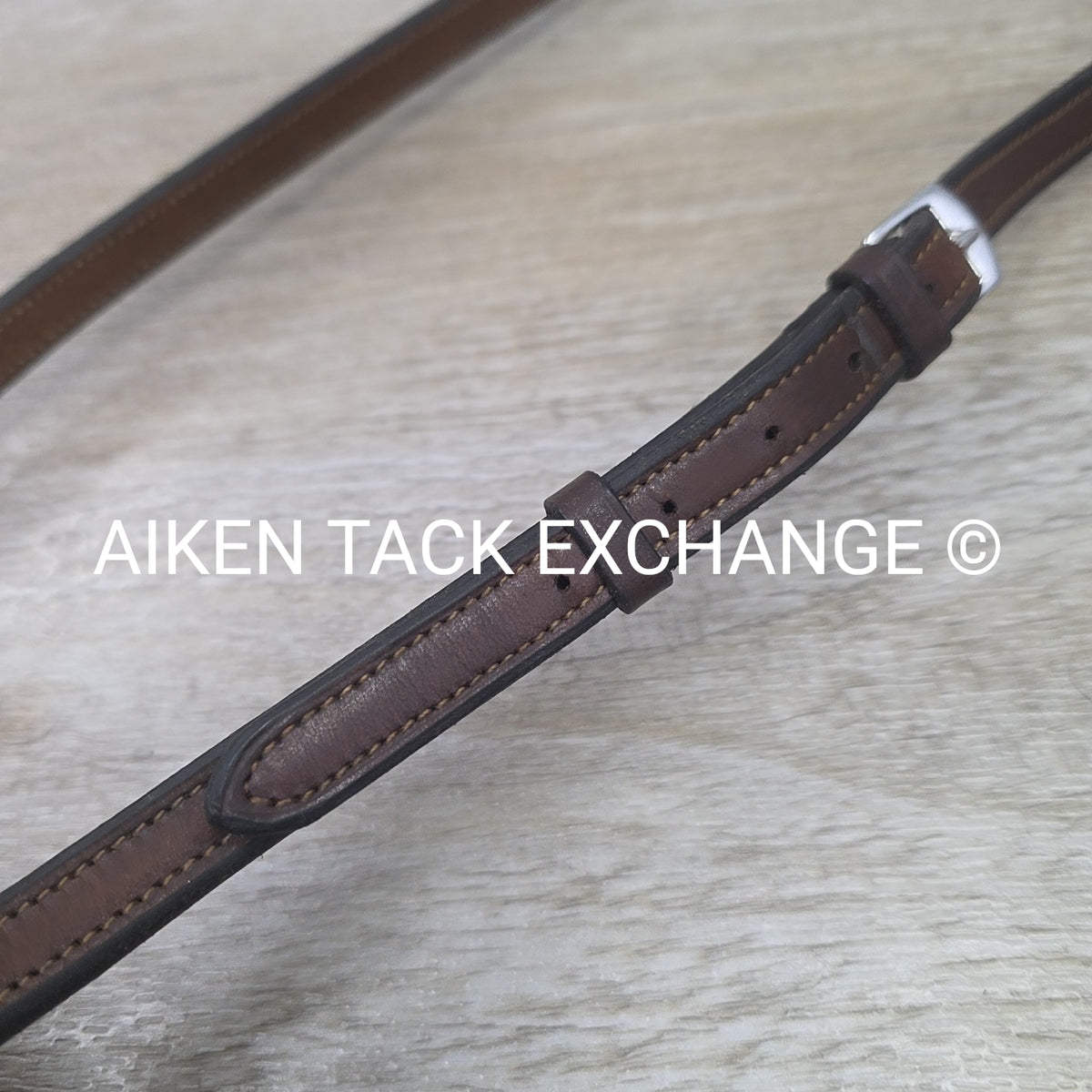 Beval Plain Raised Standing Martingale, Brown, Size Full