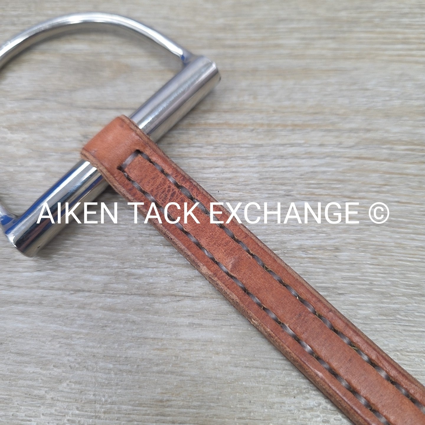Sweet Billy's Leather Mouth Hunter D-Ring Bit, 5.5"
