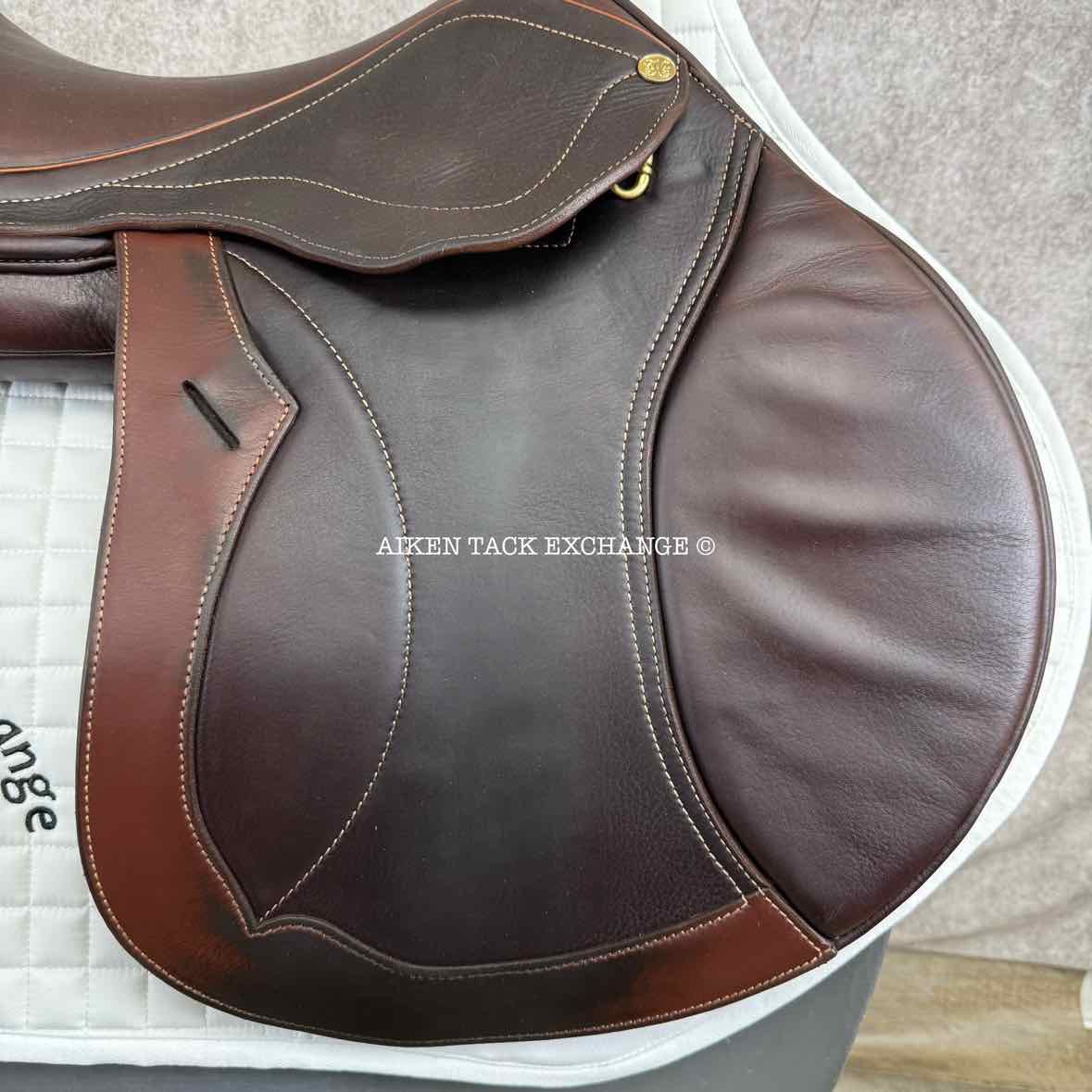 2017 Peter Horobin Stride Free Munich Jump Saddle, 17.5" Seat, Medium Wide Tree, Wool Flocked Panels
