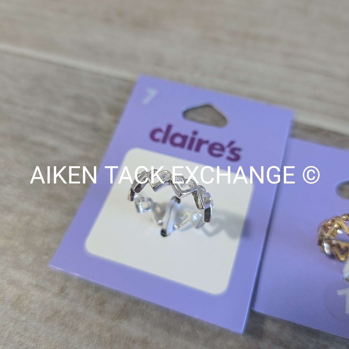 Claire's Rings (2) - Size 7
