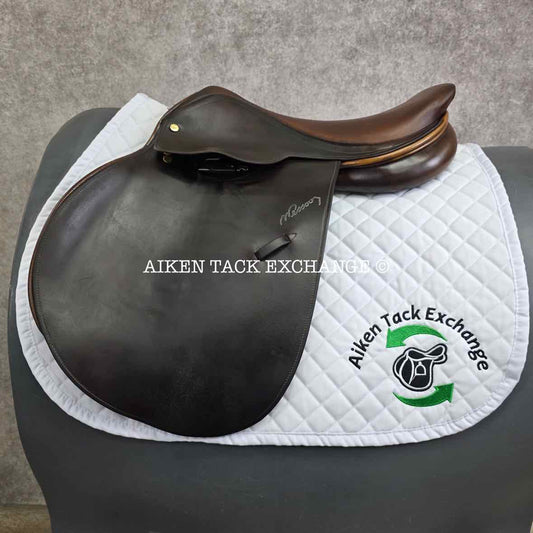 Pessoa Close Contact Saddle, 16.5" Seat, Medium Tree, Foam Panels