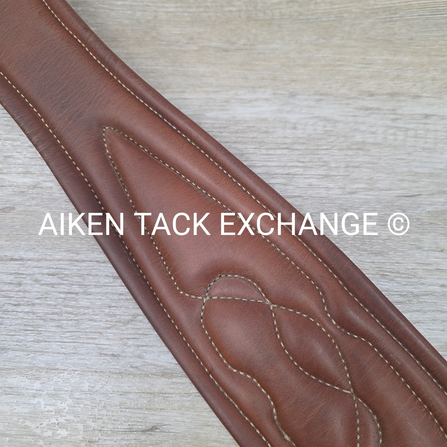 Antares Double End Elastic Girth, Brown, 48"
