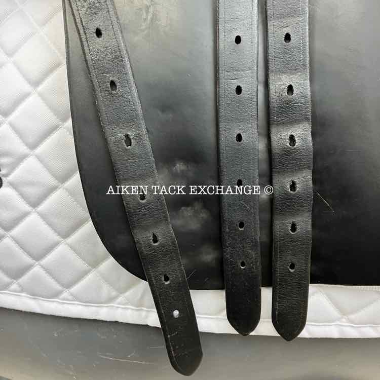 2003 Frank Baines Balance Zenith GPJ Saddle, 18" Seat, Extra Wide Hoop Tree, Wool Flocked Panels