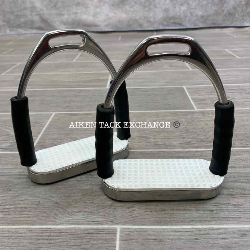 Herm Sprenger Original System 4-F Jointed Flex Stirrup Irons 4.25"