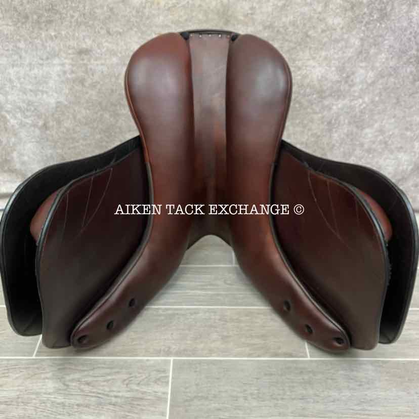 2021 MaxFlex Healthy Horse All Purpose Jump Saddle, 17.5" Seat, Wide Tree, Wool Flocked Panels