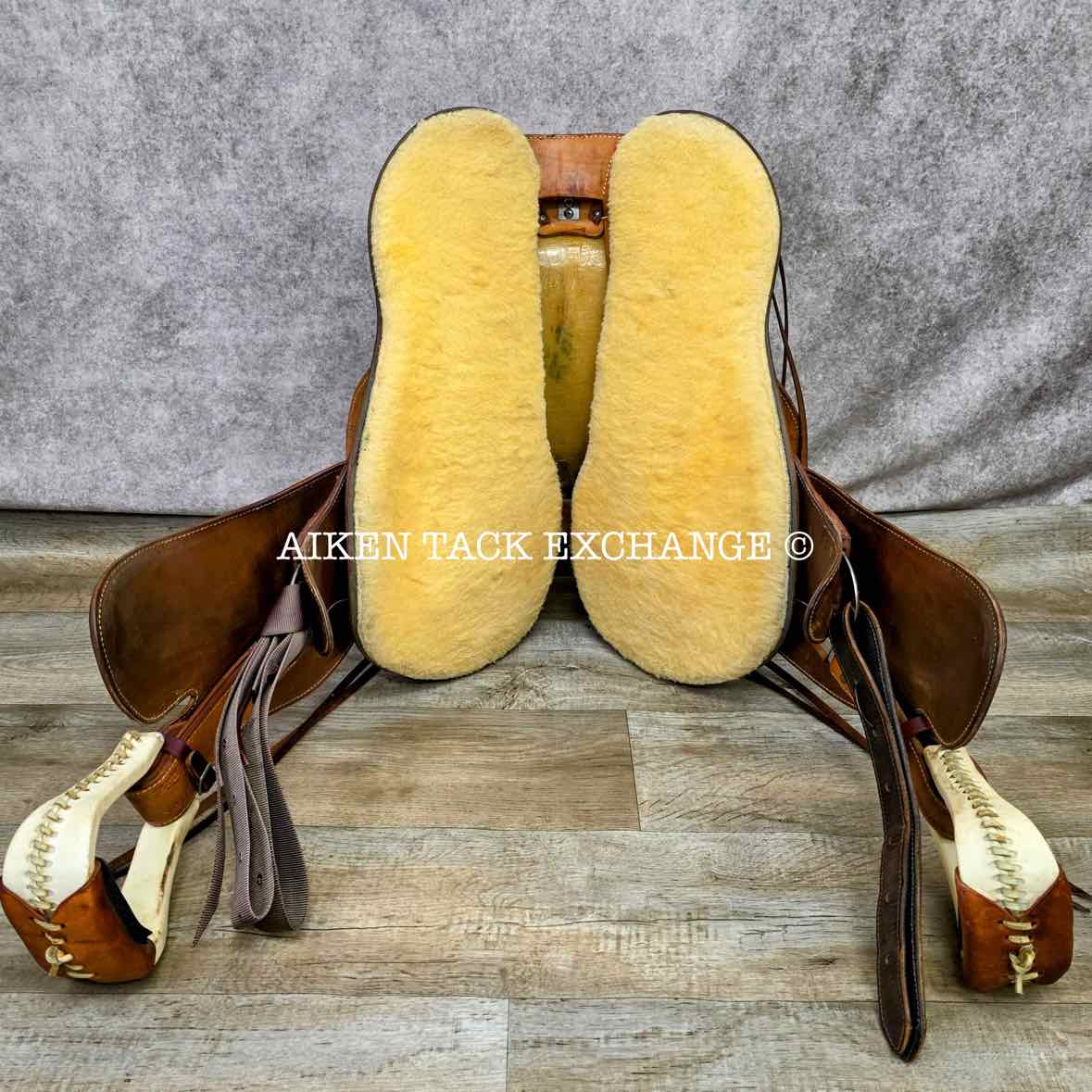 **SOLD** Ortho-Flex Western Saddle, 16" Seat, Flex Panels