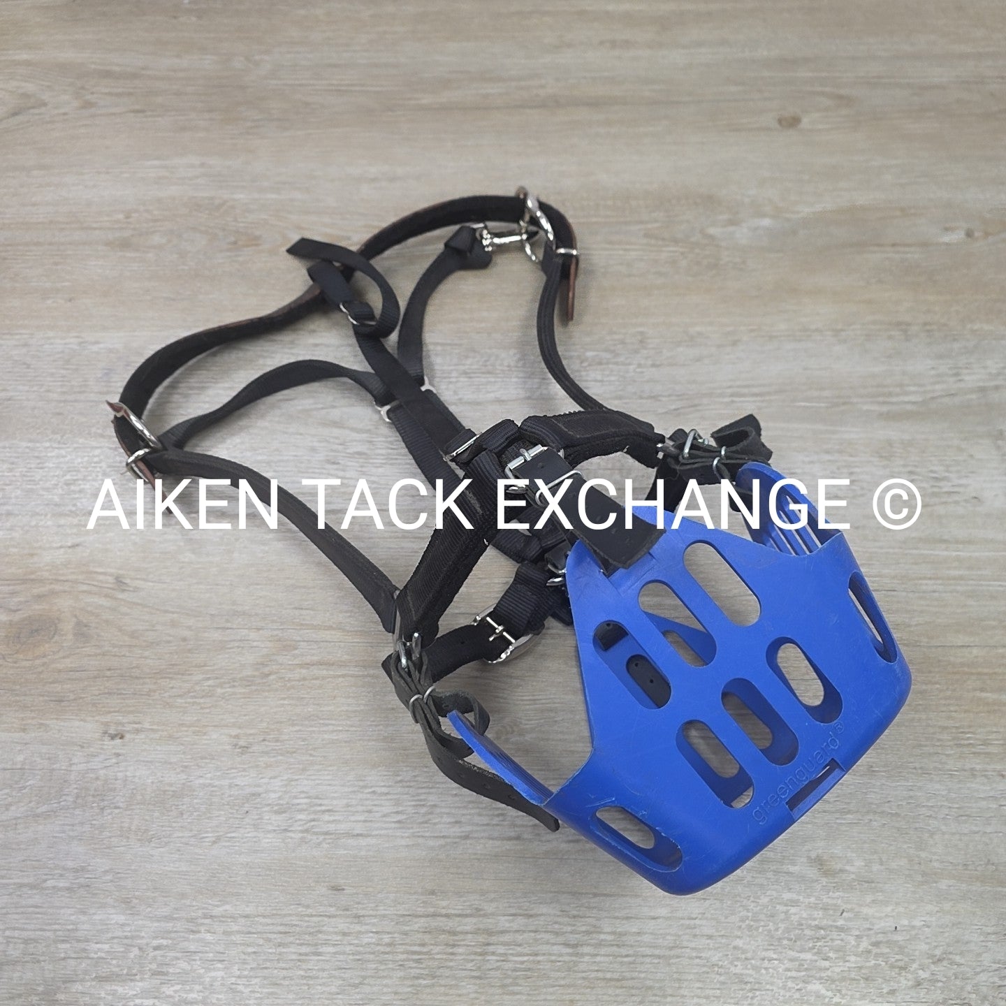 GreenGuard Grazing Muzzle with Breakaway Halter, Size Horse