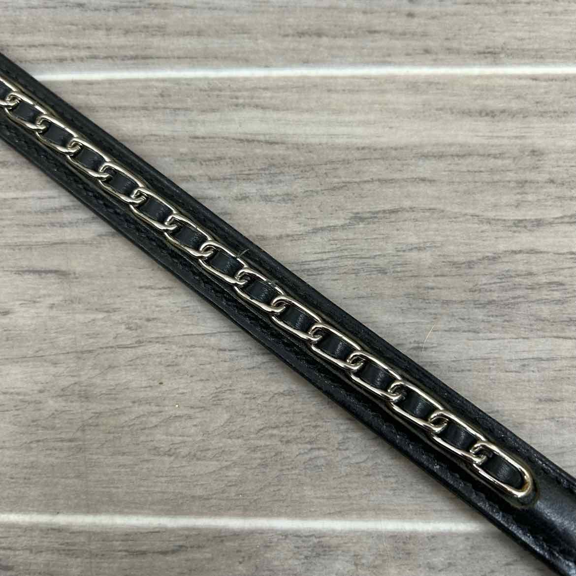 Stubben Chain Browband, Black, 16"