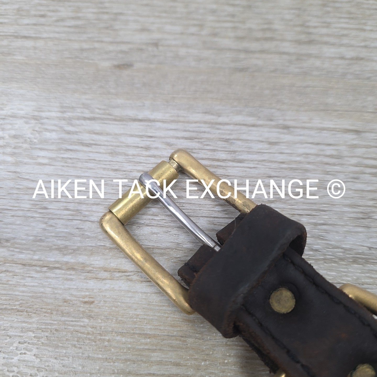 Heavy Duty Leather Padded Dog Collar, 18-22" (has blemishes)