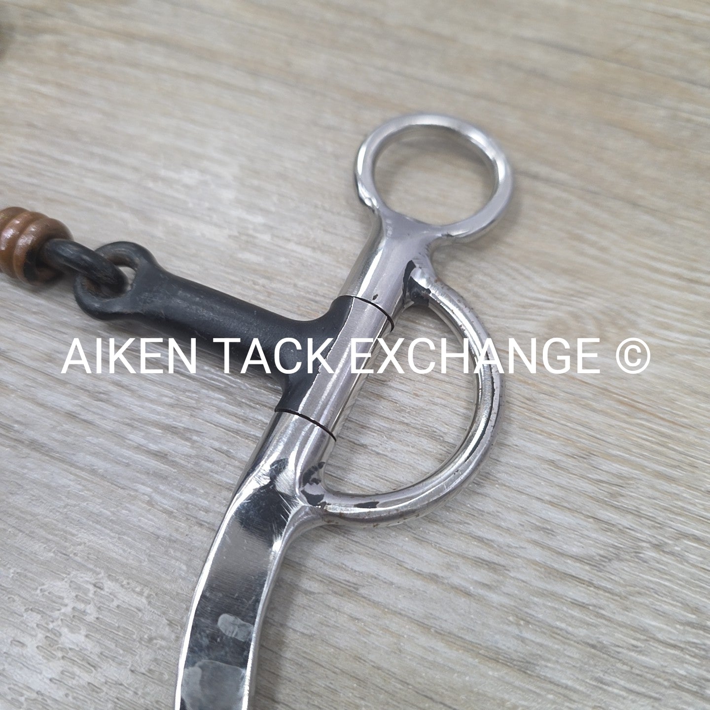 Dog Bone Copper Ring Sweet Iron Bit 5"