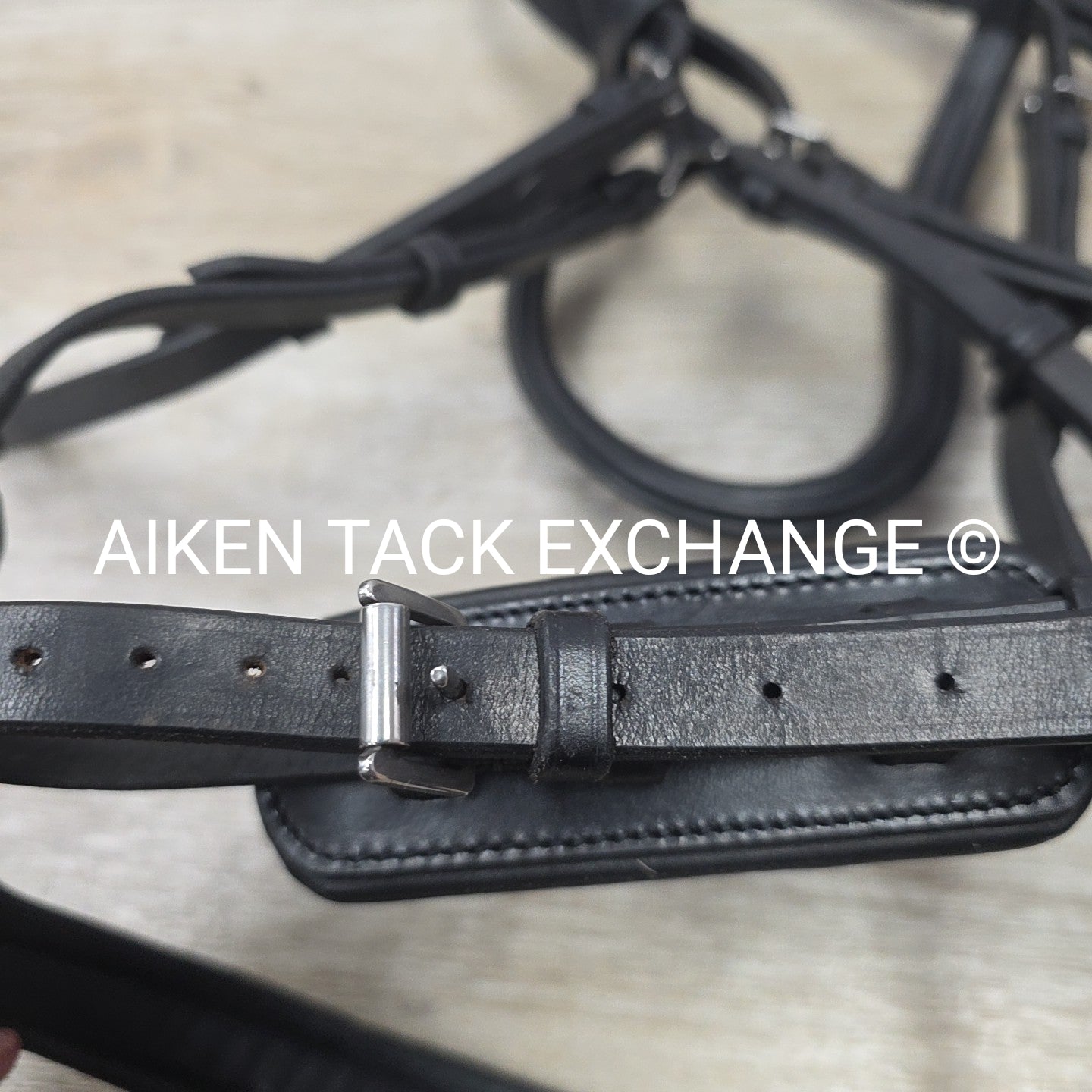 KL Select Red Barn Arena Weymouth Double Bridle, No Reins, Size Full