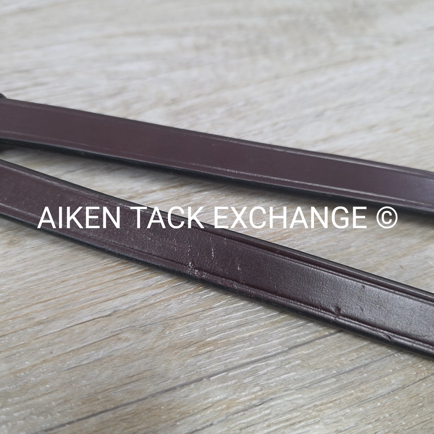 KL Select Red Barn Rubber Grip Reins, Brown, Size Full