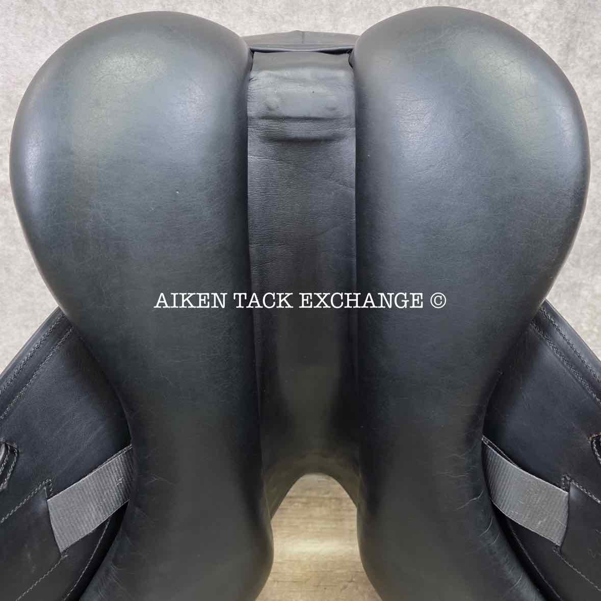 2011 Stackhouse Monoflap Dressage Saddle, 17" Seat, Medium Narrow Tree