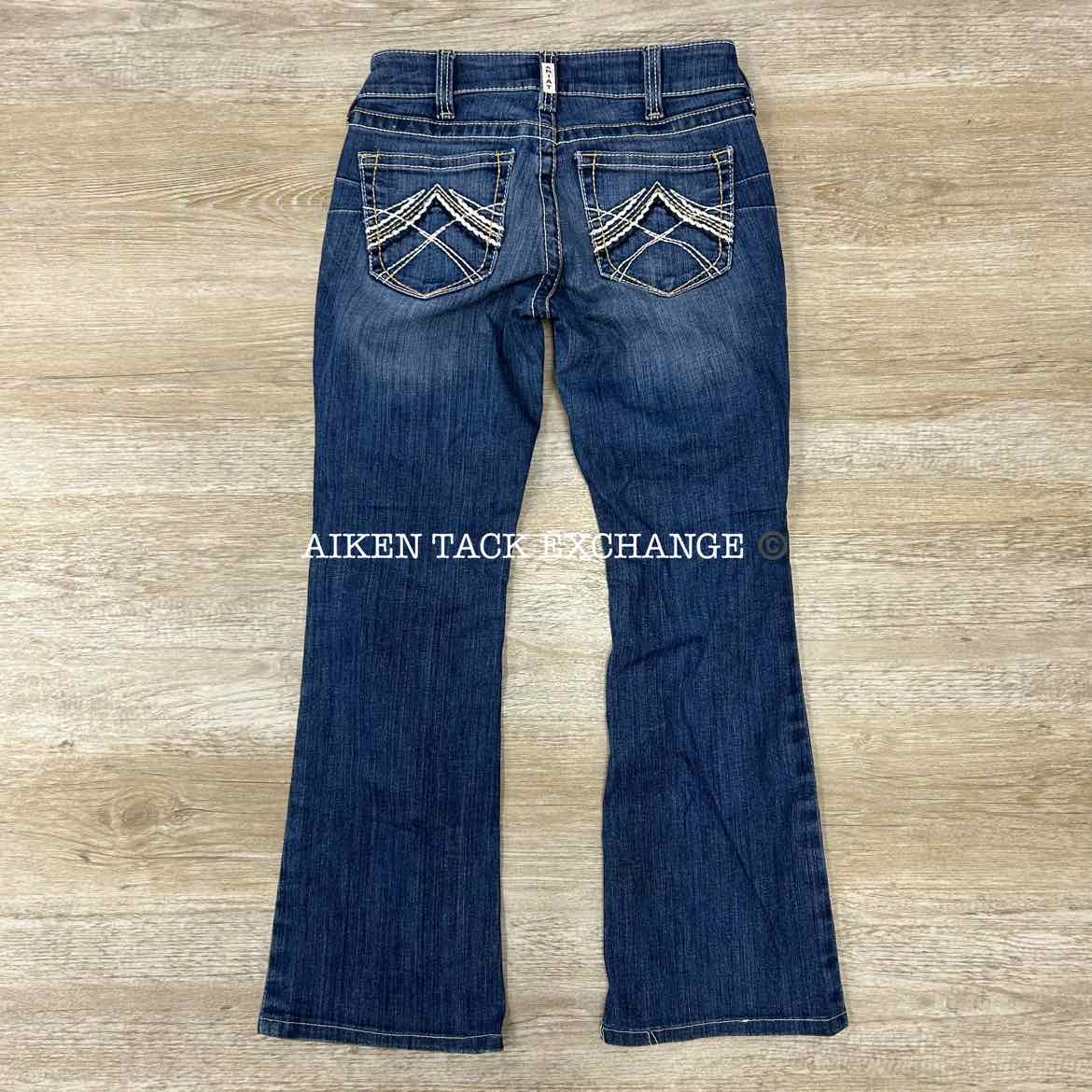 Ariat Mid Rise Boot Cut Jeans, Size 26 Short